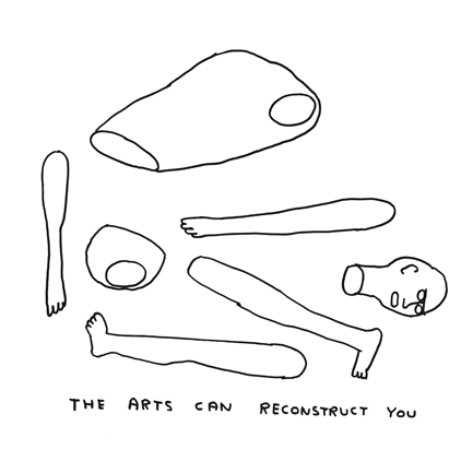 The arts can reconstruct you