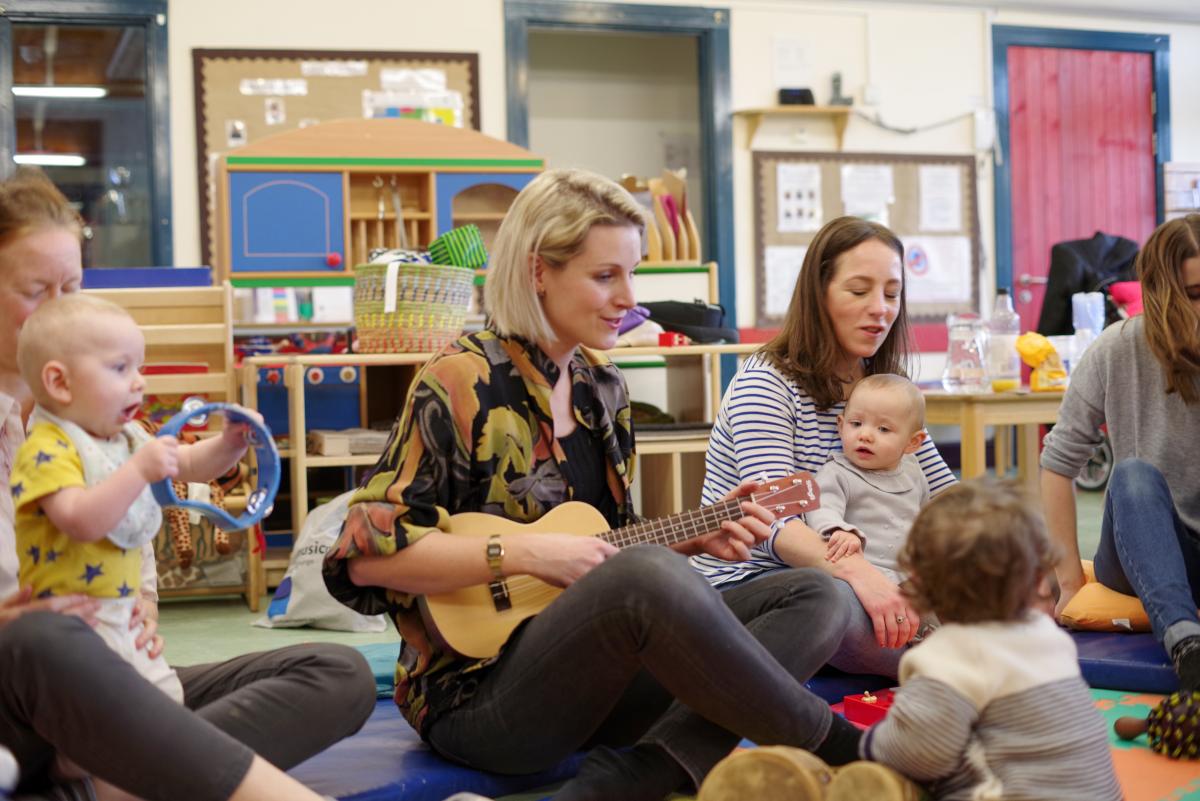 Breathe Arts Health Research, Melodies for Mums 2018 - photo by Leigha Fearon