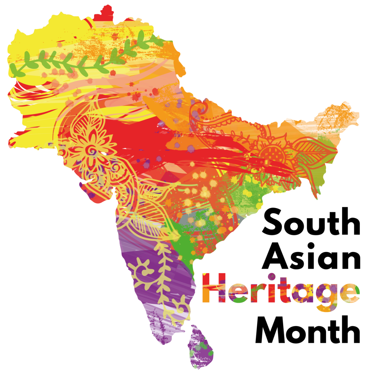 Logo for South Asian Heritage Month