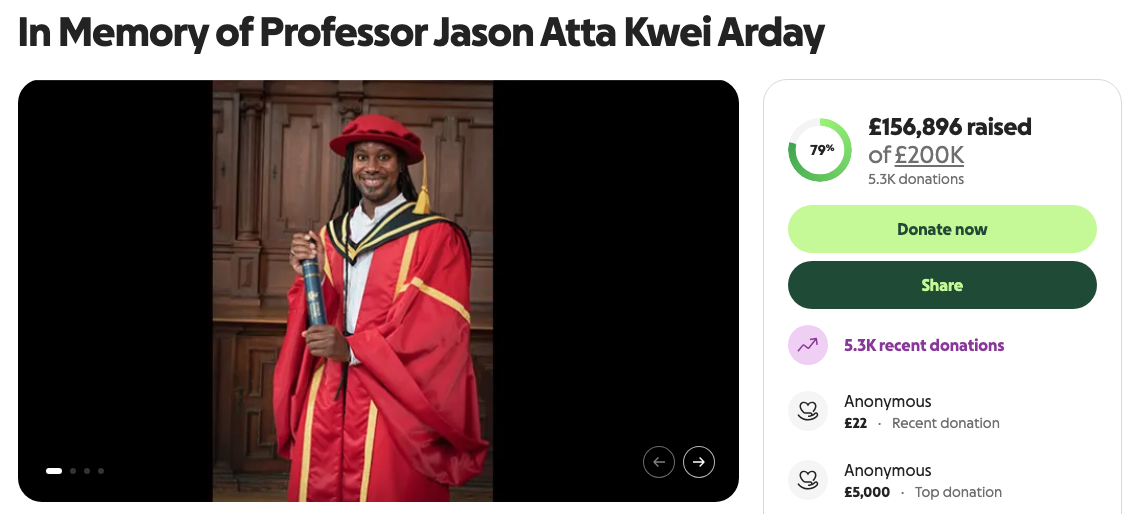 image of a man in academic robes in a panelled room