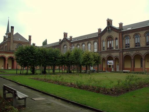 A view of the outside of the Museum Dr. Guislain