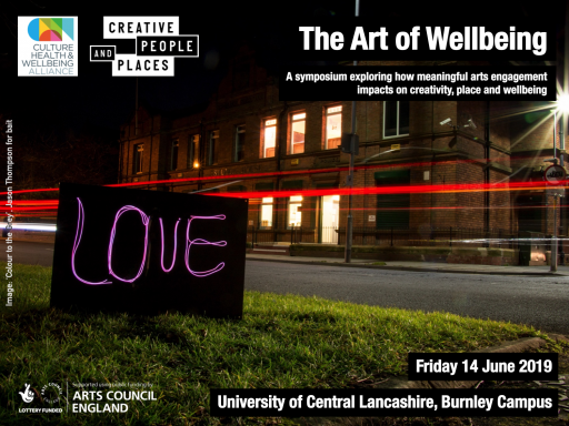 Flyer for the Art of Wellbeing