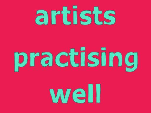 Artists Practising Well, Nicola Naismith artwork