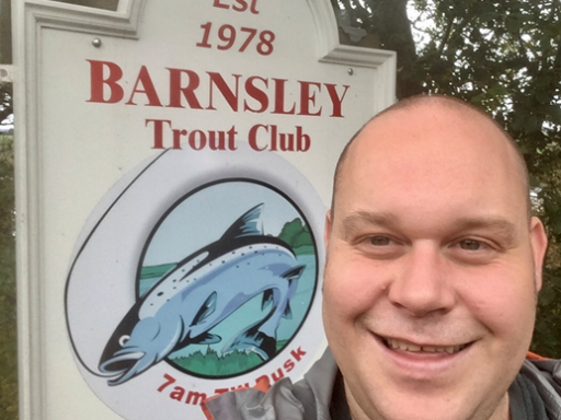 Steven Skelley at Barnsley Trout Club