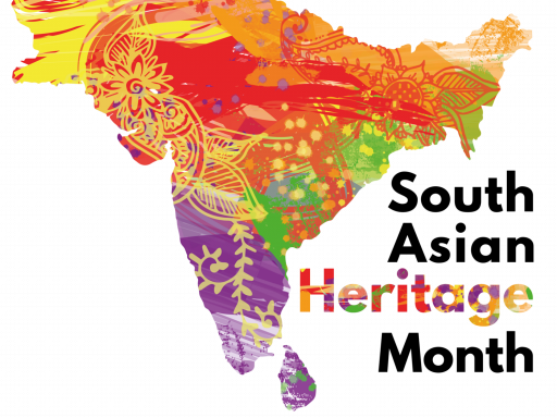 Logo for South Asian Heritage Month