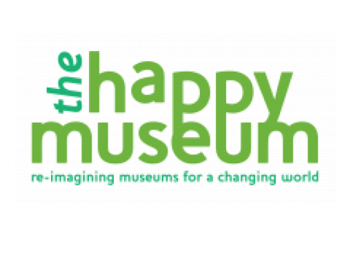 The logo of the happy museum