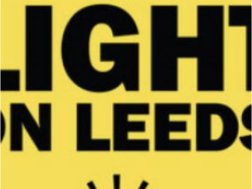 Black bold text on a bright yellow background